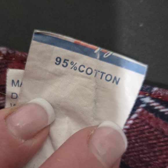 Vintage Mock Up Dark Denim Straight Leg Lined Jeans Size 30 - Picture 13 of 14